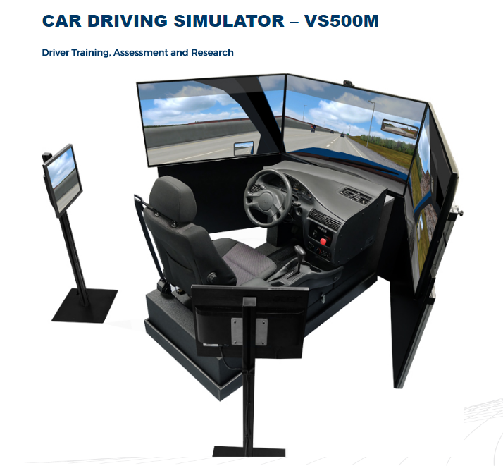 VS300 Cost-Effective Car Driving Simulator - Virage Simulator