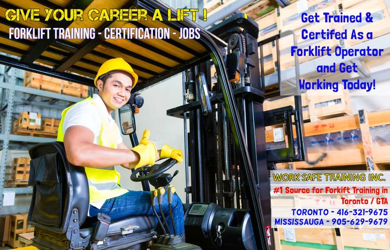 Work Safe Training Inc Forklift Training Scarborough Forklift Driving Lessons Canadiandrivinglessons